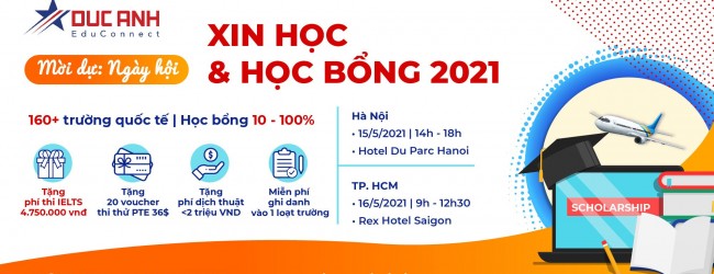 NGÀY HỘI XIN HỌC & HỌC BỔNG 2021