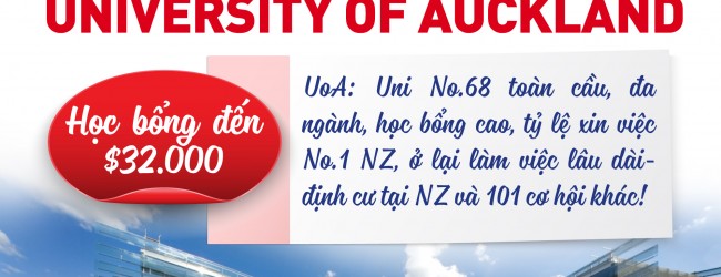 Đại học Auckland – lựa chọn số 1 khi du học New Zealand