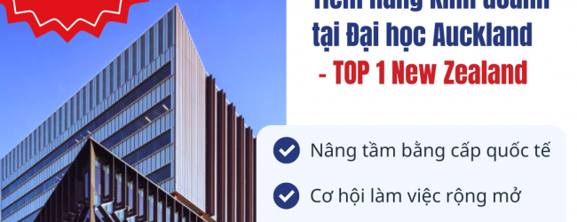 Mở khóa tiềm năng kinh doanh của bạn tại Đại học Auckland, Số 1 New Zealand